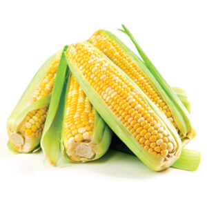 Yellow and white corn