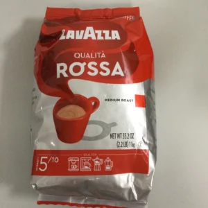 Lavazza Qualita Rossa, Italian Coffee Beans Expresso, 2.2Lb ,Authentic Italian