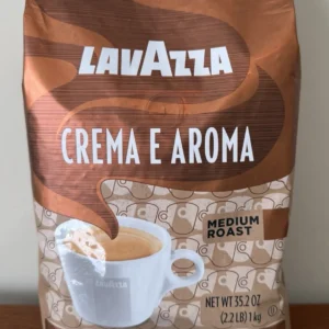 4 Bags Lavazza Crema e Aroma Whole Bean Coffee, Medium Roast, 2.2 lb 04/2027 New