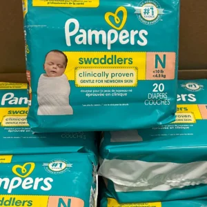 Pampers Swaddlers Diapers - Size 0 Newborn - 140ct